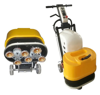 6頭部310x550mmのTerrazzoの床の粉砕機240V 4KW