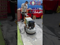 遊星歯車システムを備えた分割ボディ設計石床ポリッシャー